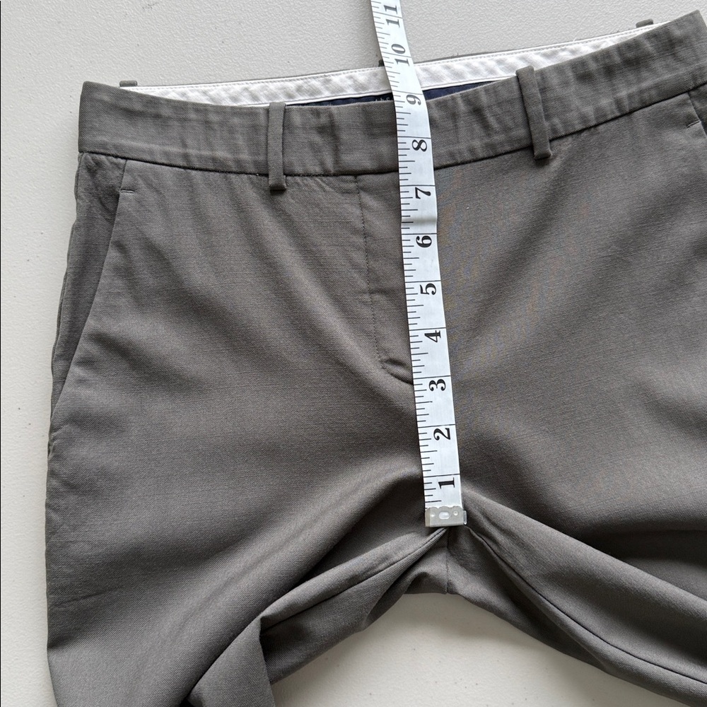 Theory Mustadio Wool Trousers Dark Gray Size 00 - Picture 13 of 16